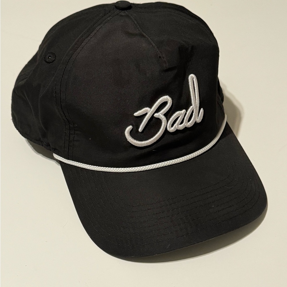 Bad Birdie Rope Snapback, Embroidered Golf Hat.